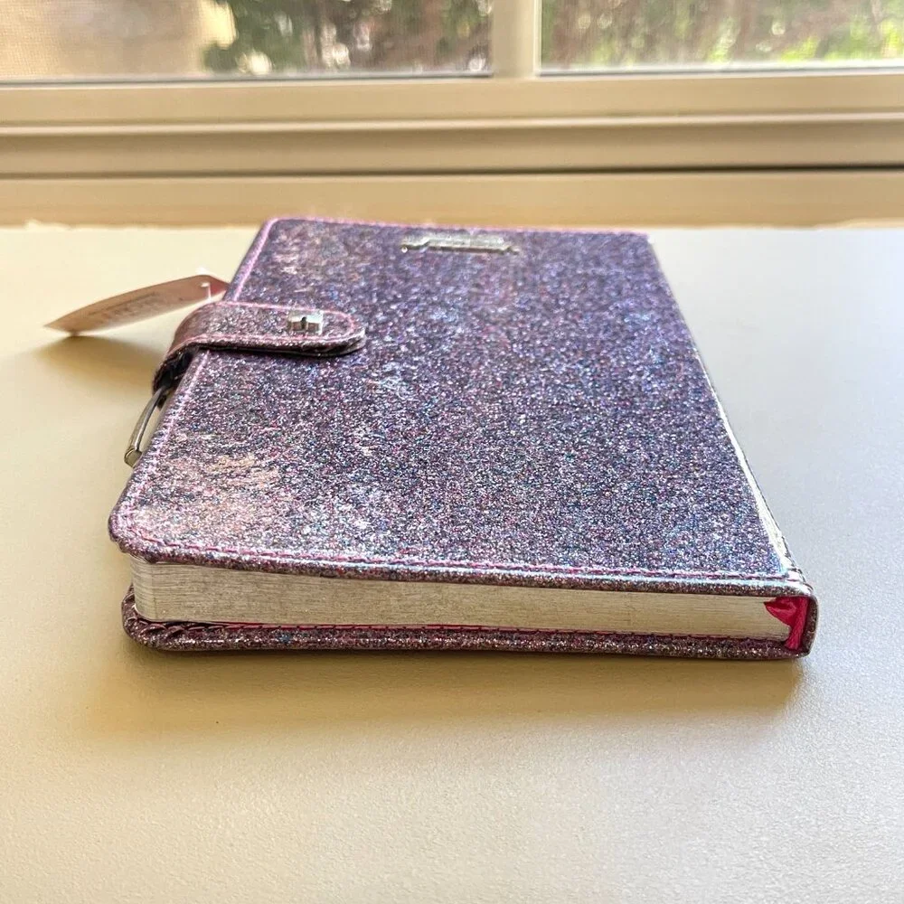 New Victoria's Secret Glitter Angel Wing Notebook with Pen Set Journal Diary NWT